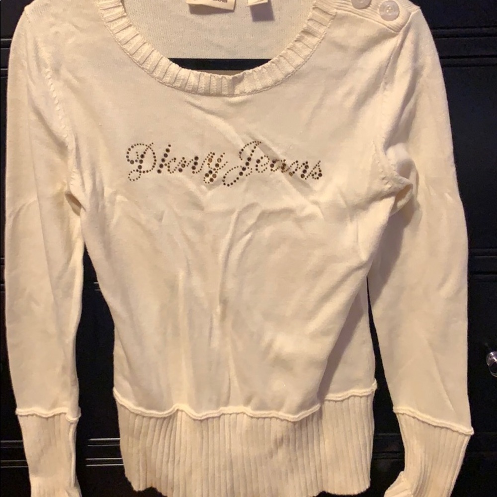 DKNY cream sweater
